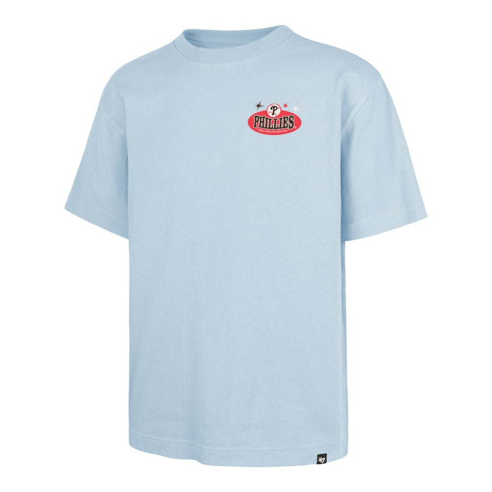 Philadelphia Phillies '47 Ice Cream Parlor Foundation T-Shirt - Light Blue T-shirts