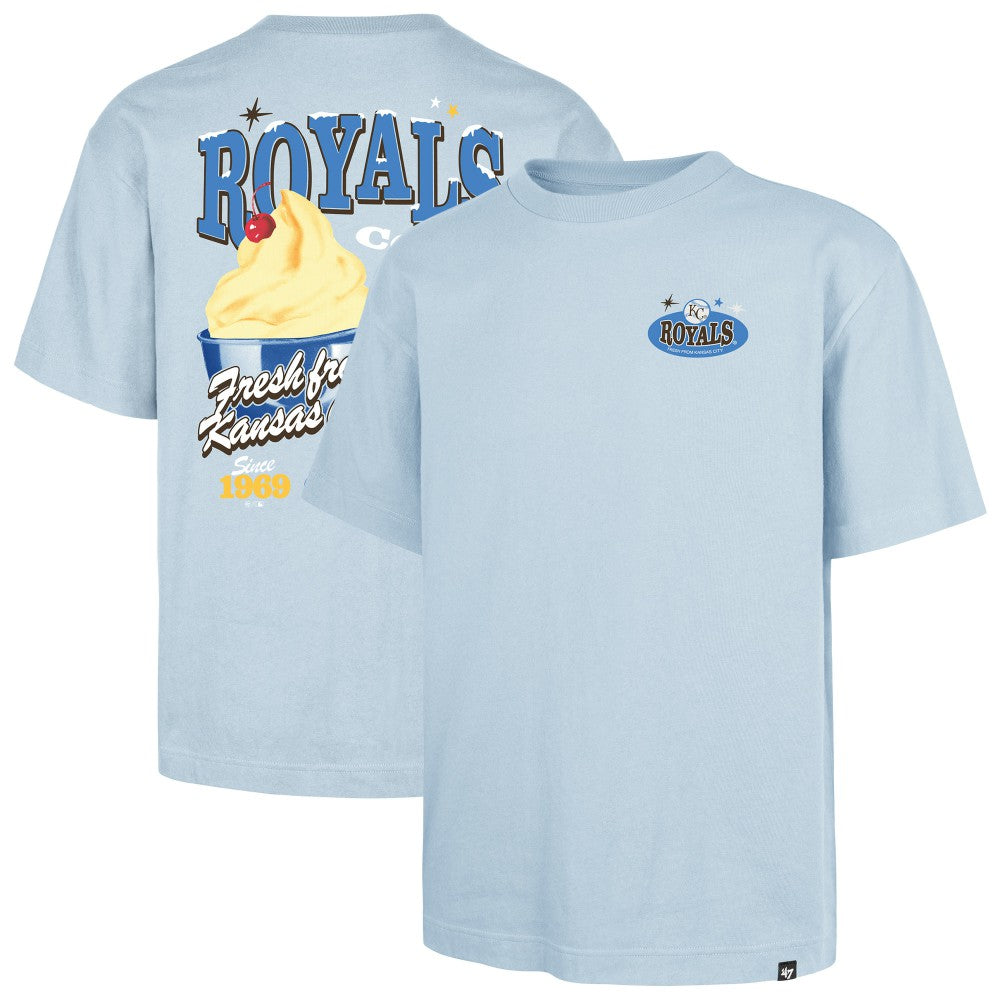 Kansas City Royals '47 Ice Cream Parlor Foundation T-Shirt - Light Blue T-shirts