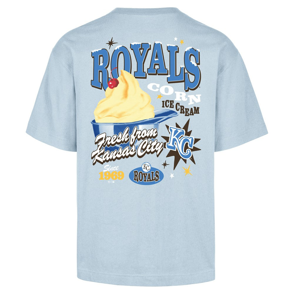 Kansas City Royals '47 Ice Cream Parlor Foundation T-Shirt - Light Blue T-shirts