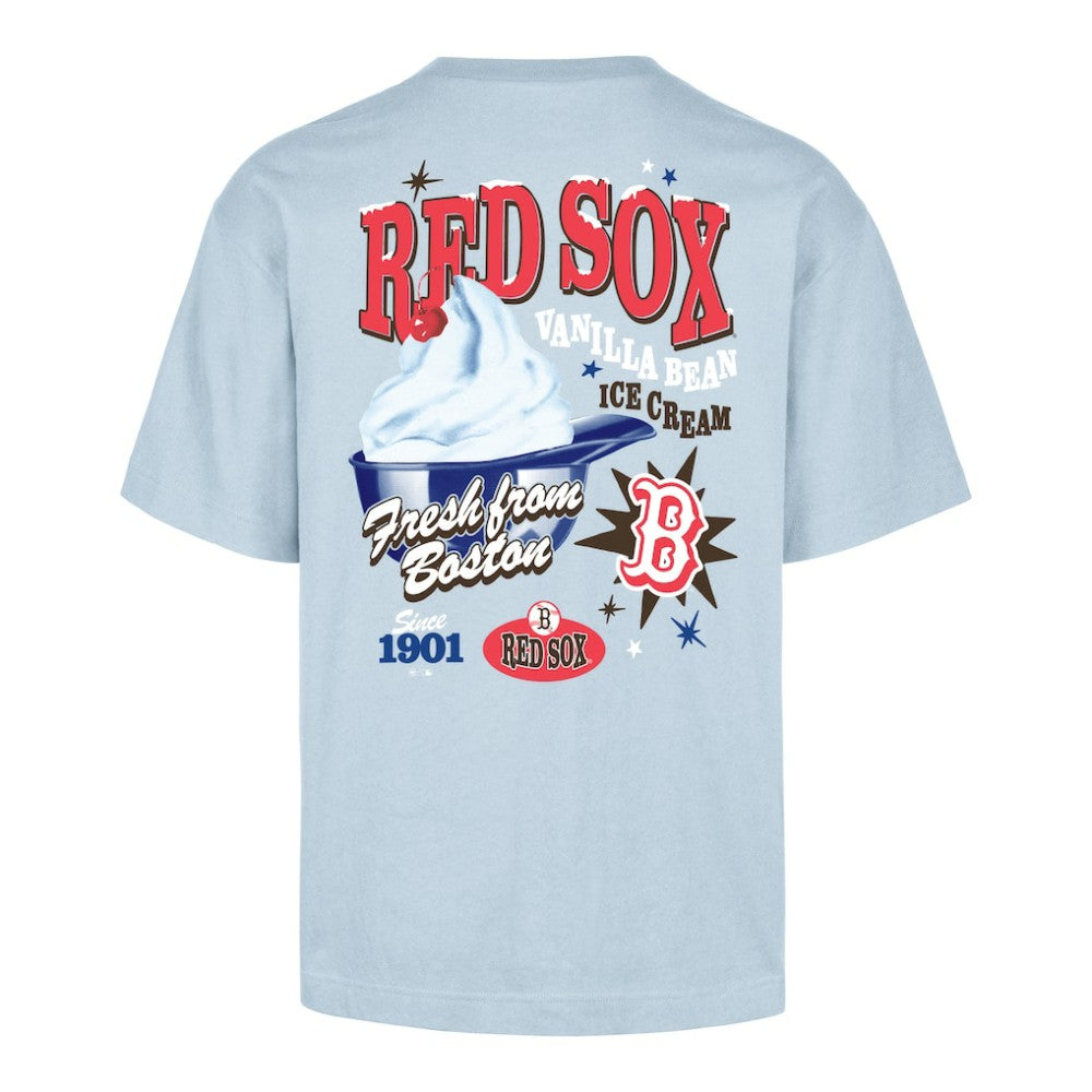 Boston Red Sox '47 Ice Cream Parlor Foundation T-Shirt - Light Blue T-shirts