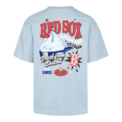 Boston Red Sox '47 Ice Cream Parlor Foundation T-Shirt - Light Blue T-shirts