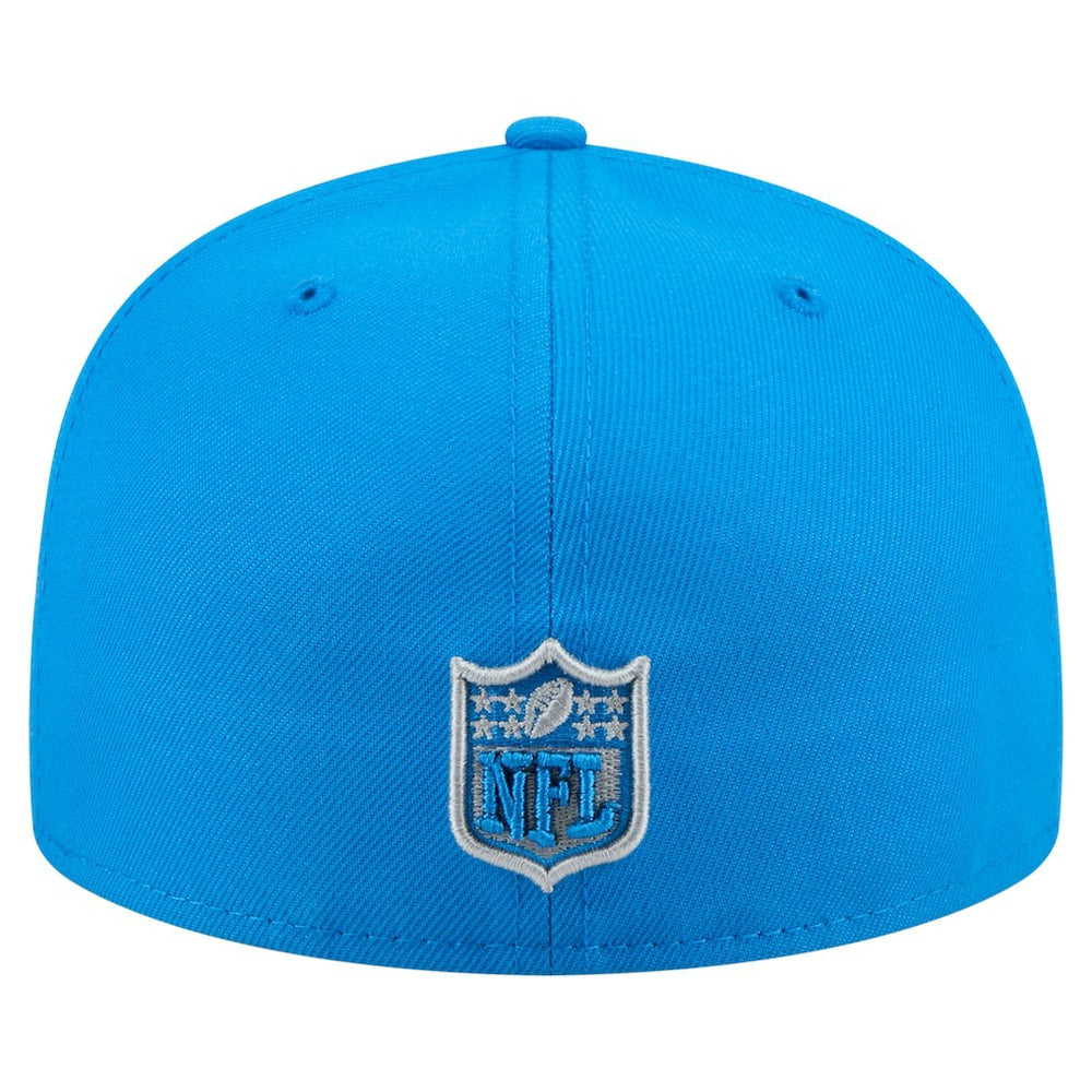 Detroit Lions New Era State Stitch 59FIFTY Fitted Hat - Blue Hats