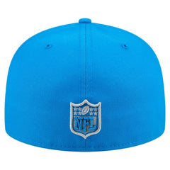 Detroit Lions New Era State Stitch 59FIFTY Fitted Hat - Blue Hats