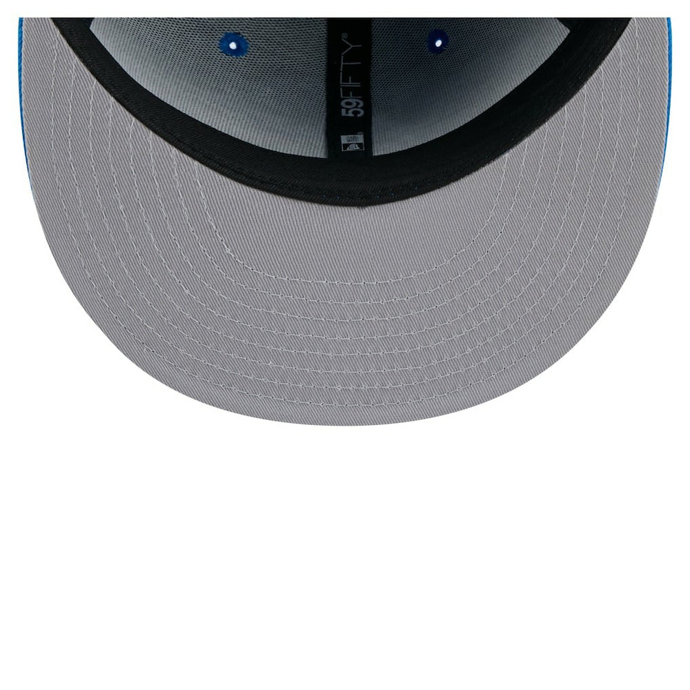 Detroit Lions New Era State Stitch 59FIFTY Fitted Hat - Blue Hats