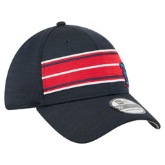 Houston Texans New Era Stripes 39THIRTY Flex Hat - Navy Hats