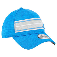 Detroit Lions New Era Stripes 39THIRTY Flex Hat - Blue Hats