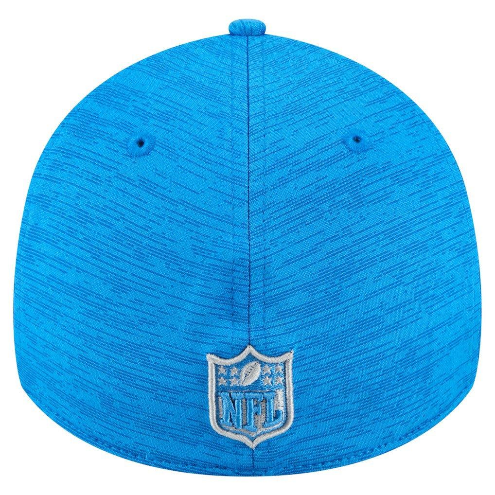 Detroit Lions New Era Stripes 39THIRTY Flex Hat - Blue Hats