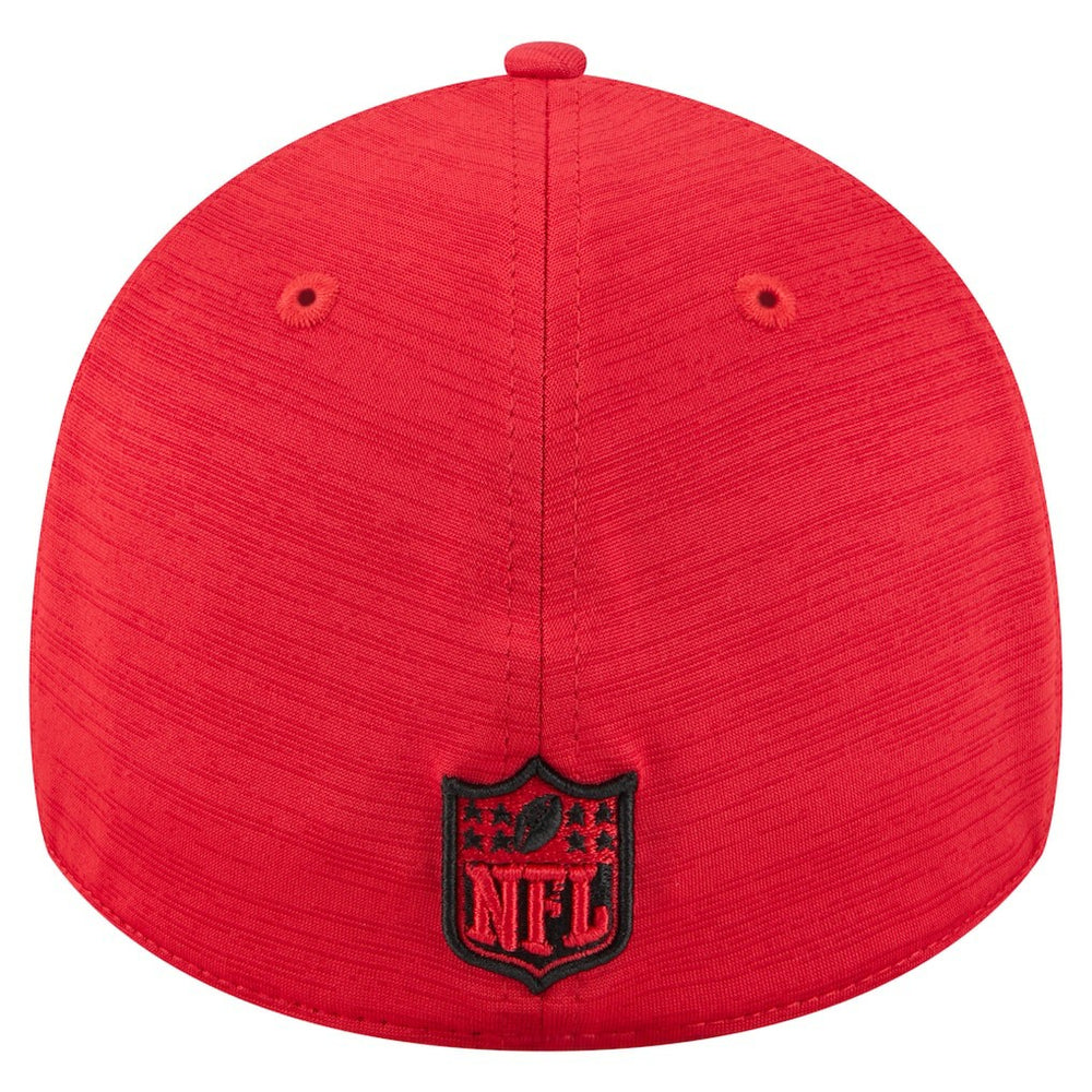 Kansas City Chiefs New Era Stripes 39THIRTY Flex Hat - Red Hats