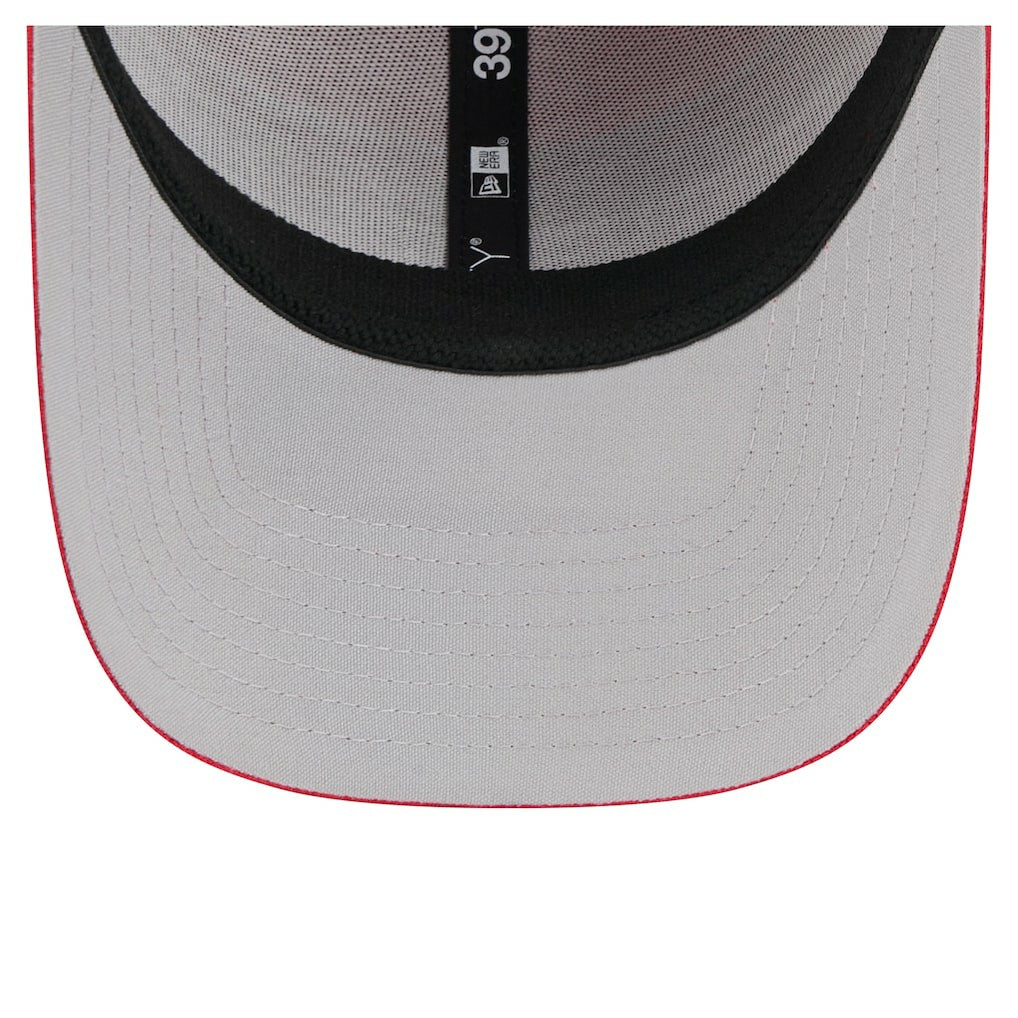 Kansas City Chiefs New Era Stripes 39THIRTY Flex Hat - Red Hats