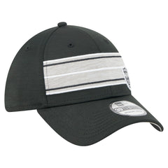 Las Vegas Raiders New Era Stripes 39THIRTY Flex Hat - Black Hats