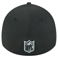 Las Vegas Raiders New Era Stripes 39THIRTY Flex Hat - Black Hats