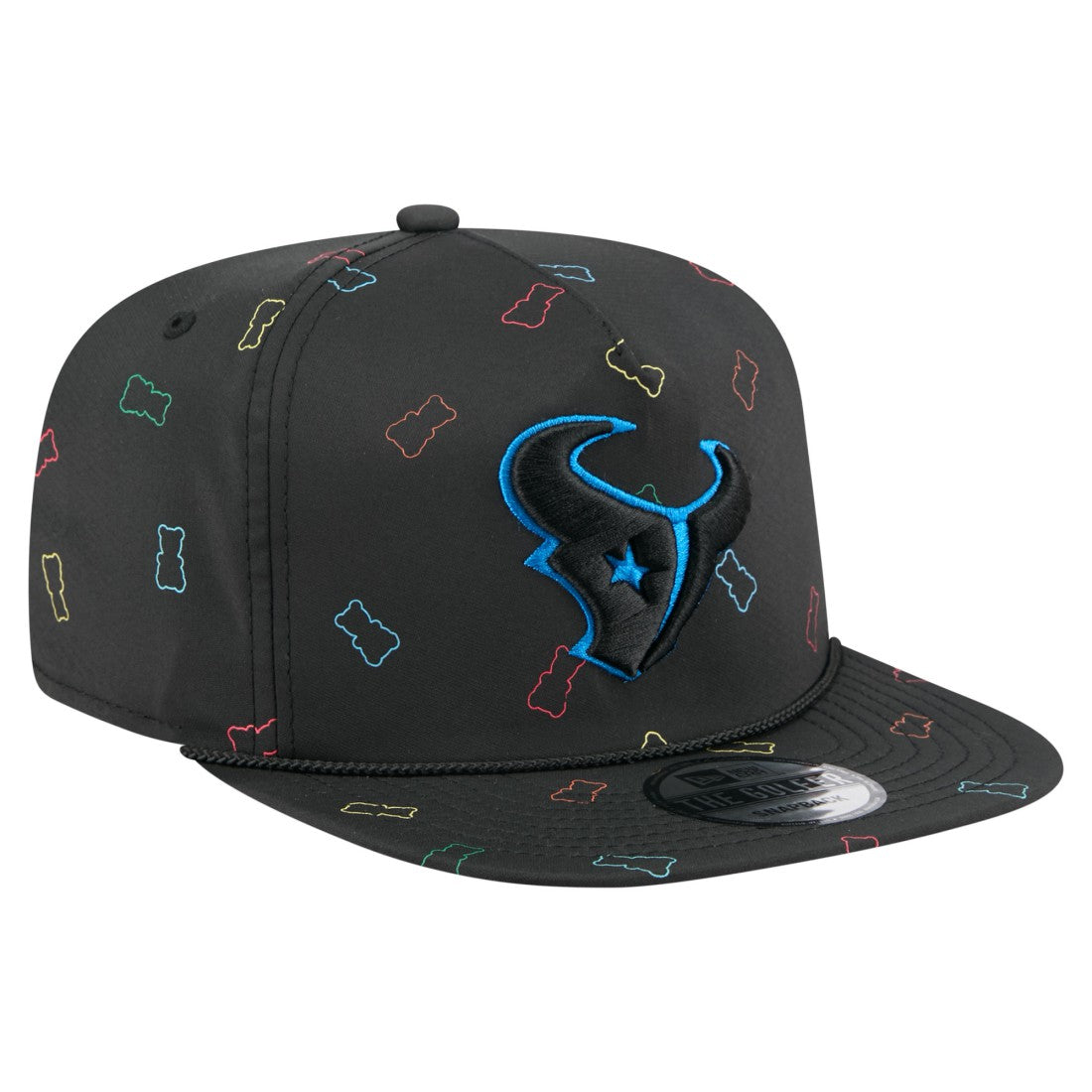 Houston Texans New Era Gummy Golfer Snapback Hat - Black Hats