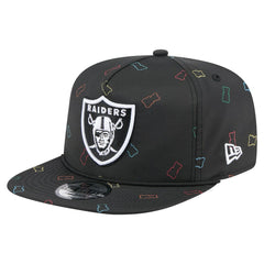 Las Vegas Raiders New Era Gummy Golfer Snapback Hat - Black Hats