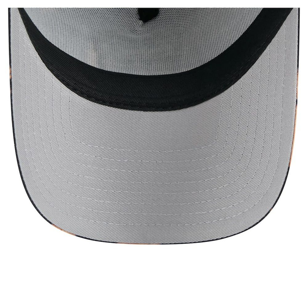 Cleveland Browns New Era Bleached A-Frame 9FORTY Trucker Adjustable Hat - Black Hats