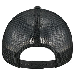 Miami Dolphins New Era Bleached 9FORTY A-Frame Adjustable Hat - Black Hats