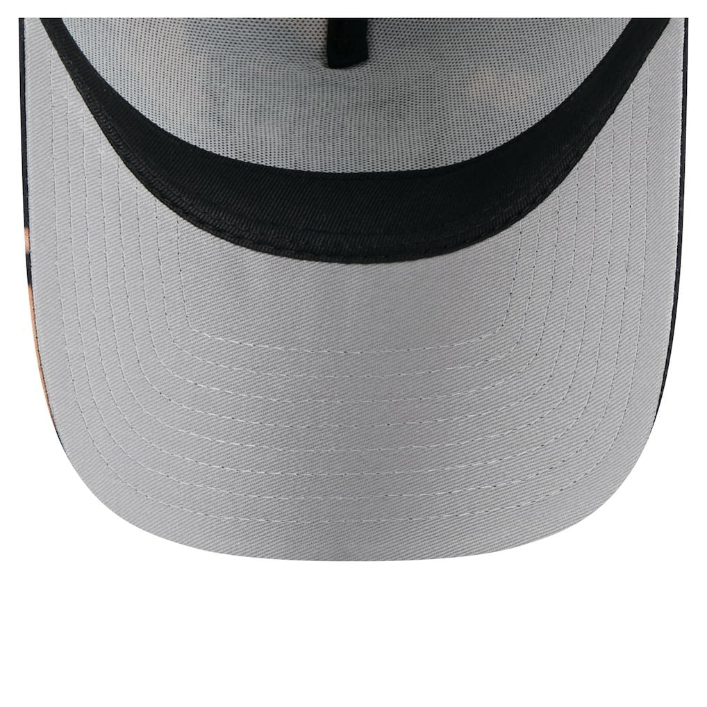 Las Vegas Raiders New Era Bleached 9FORTY A-Frame Adjustable Hat - Black Hats