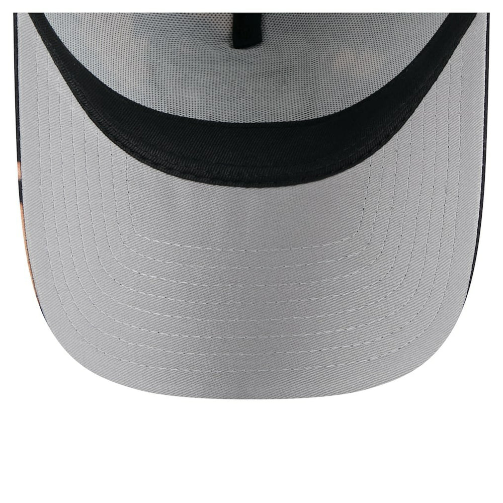 Las Vegas Raiders New Era Bleached 9FORTY A-Frame Adjustable Hat - Black Hats