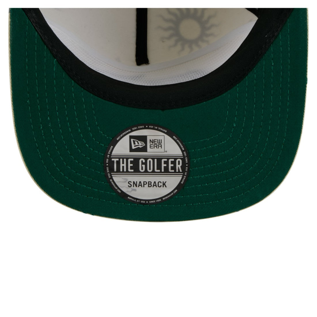New York Jets New Era Celestial Golfer Snapback Hat - Cream Hats