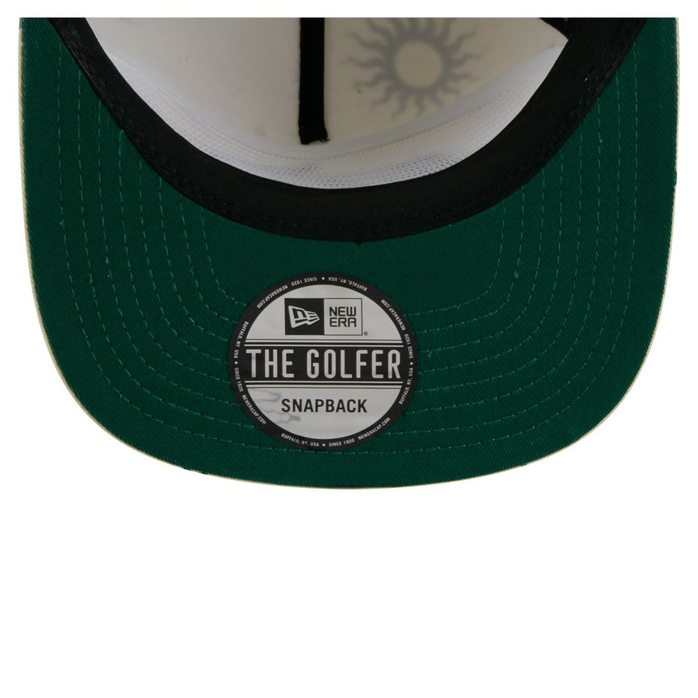 New York Jets New Era Celestial Golfer Snapback Hat - Cream Hats