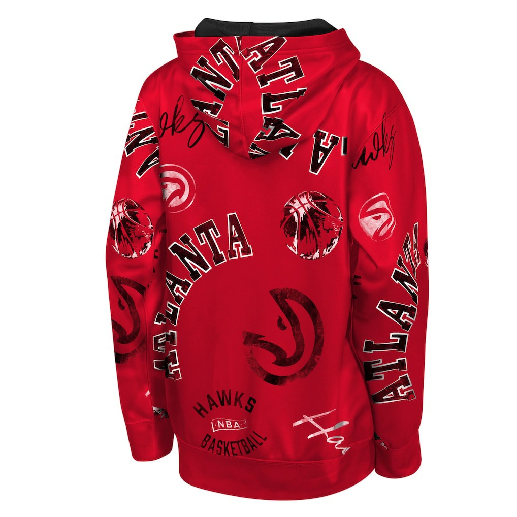 Atlanta Hawks Outerstuff Youth Moving Violation Hoodie Red