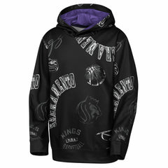 Sacramento Kings Outerstuff Youth Moving Violation Hoodie Black