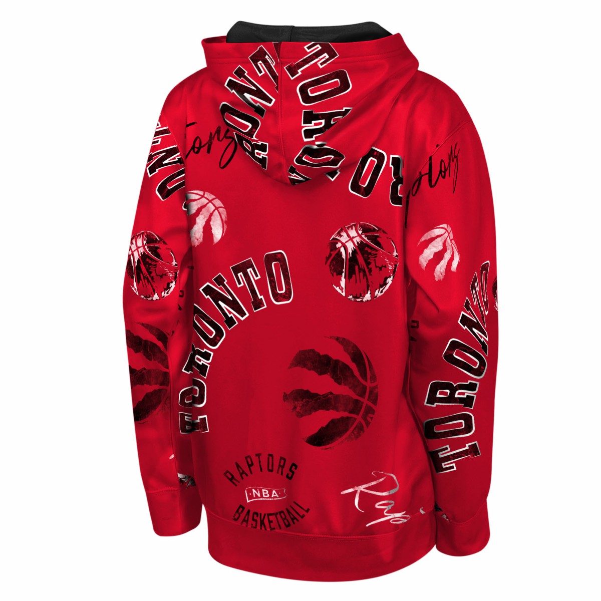 Toronto Raptors Outerstuff Youth Moving Violation Hoodie Red