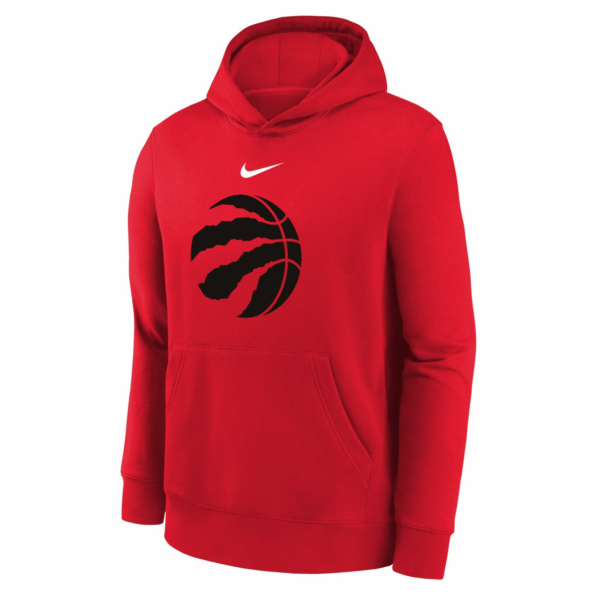 Toronto Raptors Youth 2025/26 Club Fleece Hoodie Red - Nike