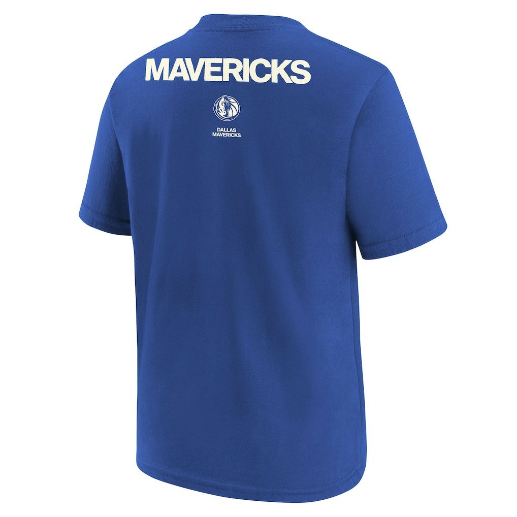 Dallas Mavericks Jordan Brand Youth Courtside Statement 85 T-Shirt Royal outlet