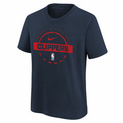 LA Clippers Youth Practice T-Shirt Navy - Nike outlet
