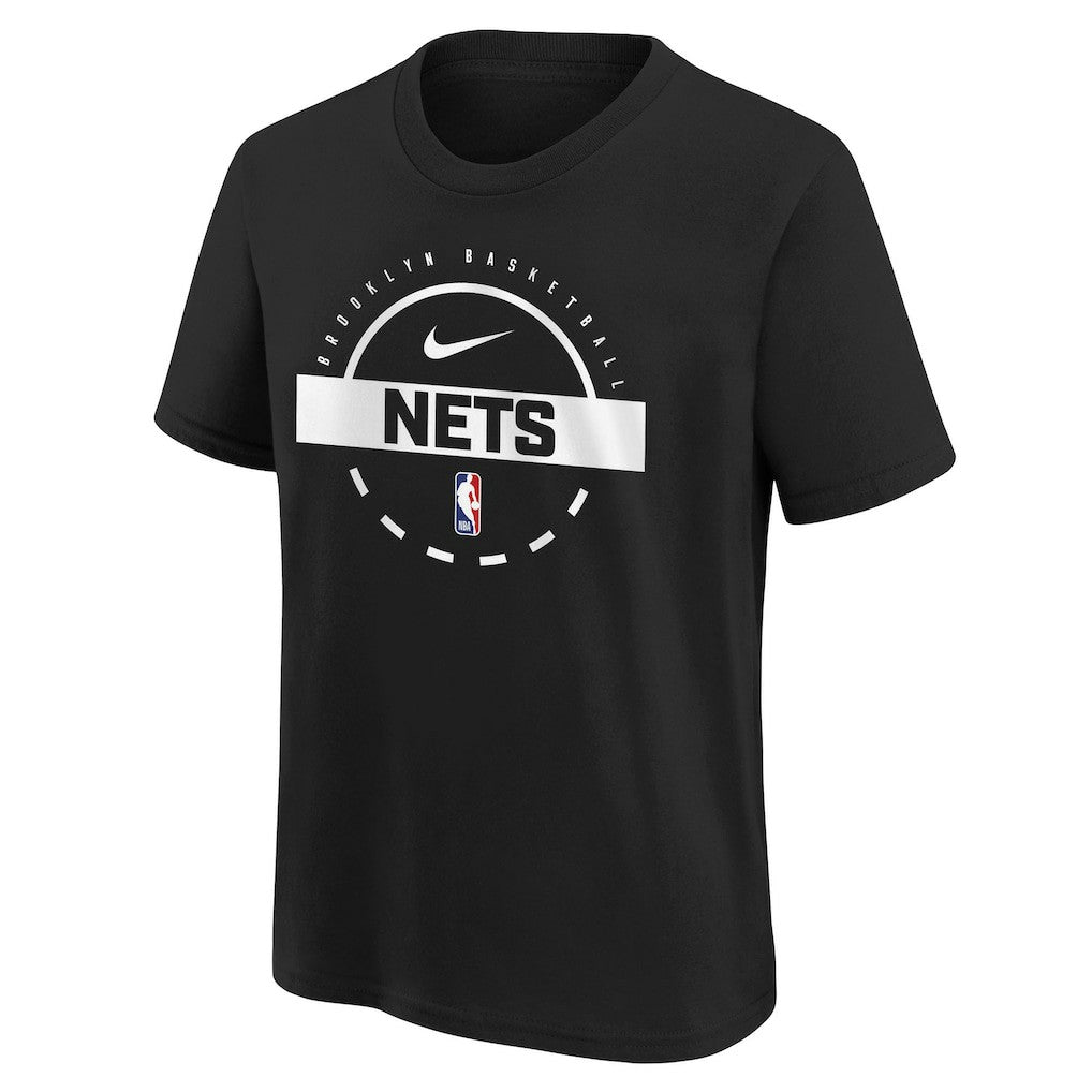 Brooklyn Nets Youth Practice T-Shirt Black - Nike outlet