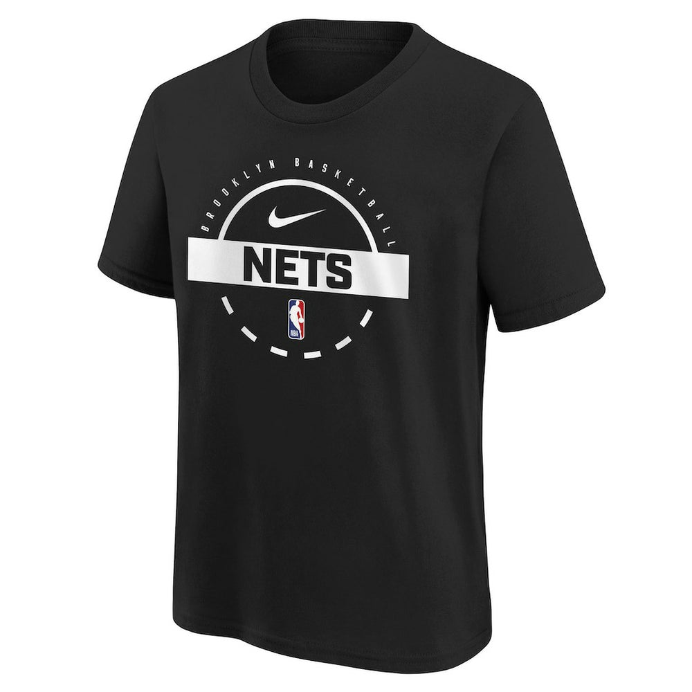 Brooklyn Nets Youth Practice T-Shirt Black - Nike outlet