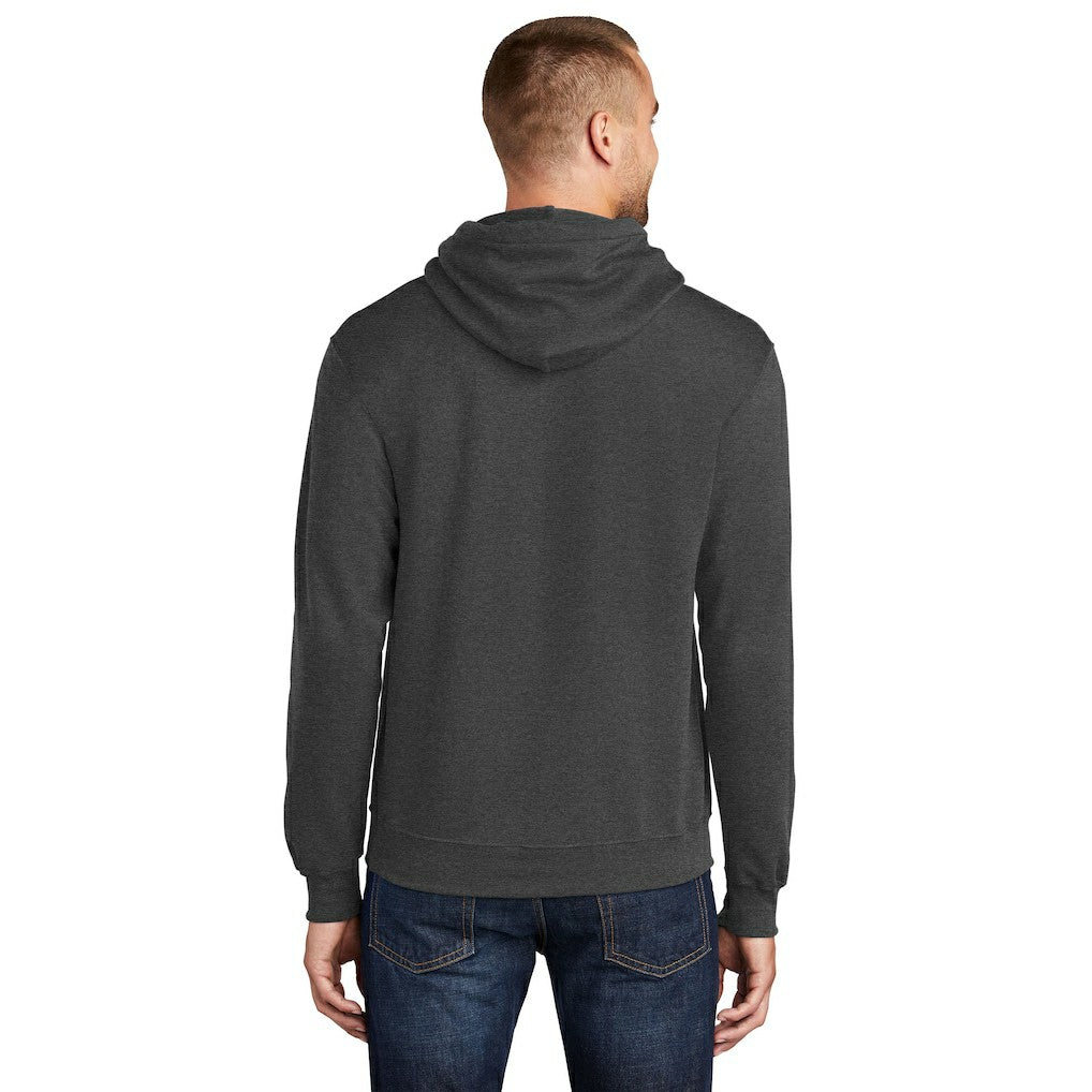 Chicago Bears Starter Arch Over Logo Pullover Hoodie - Charcoal Hoodies