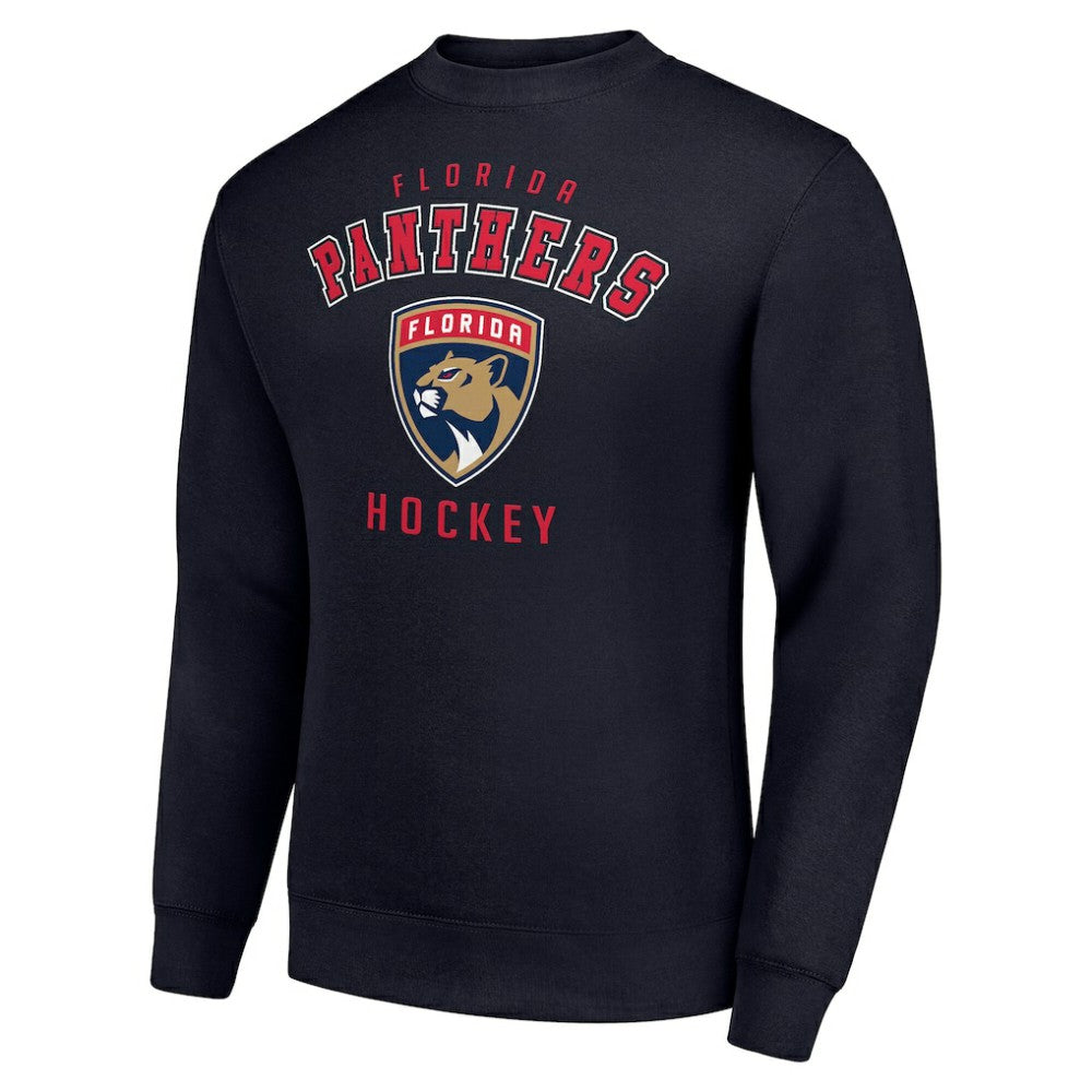 Florida Panthers Men's Starter Team Logo Fleece Pullover Sweatshirt - Navy | US 202601626