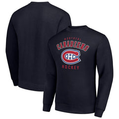 Montreal Canadiens Men's Starter Team Logo Fleece Pullover Sweatshirt - Navy | US 202601629