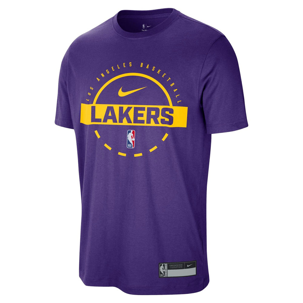 Los Angeles Lakers 2025/26 On-Court Flare Performance Practice T-Shirt Purple - Nike