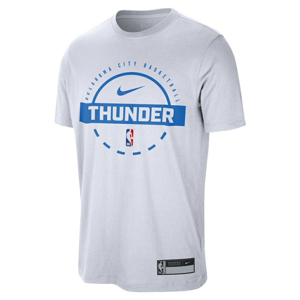 Oklahoma City Thunder 2025/26 On-Court Flare Performance Practice T-Shirt White - Nike outlet