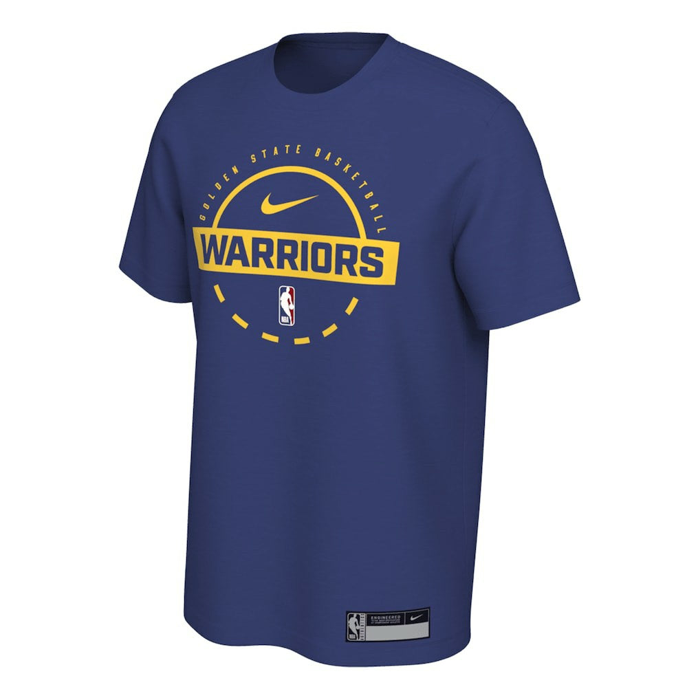 Golden State Warriors 2025/26 On-Court Flare Performance Practice T-Shirt Royal - Nike