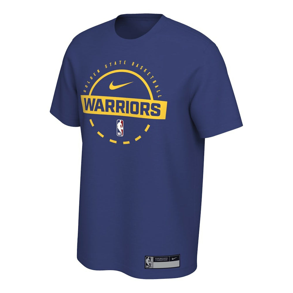 Golden State Warriors 2025/26 On-Court Flare Performance Practice T-Shirt Royal - Nike