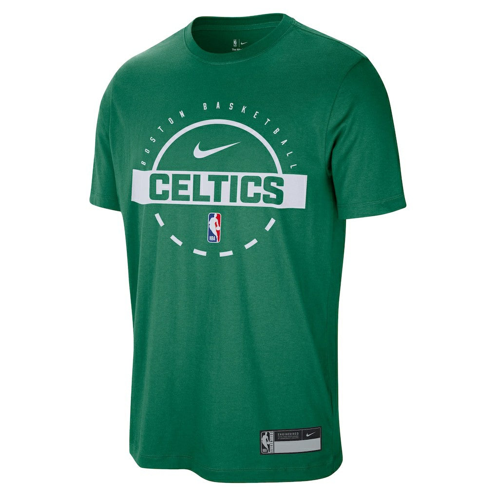 Boston Celtics 2025/26 On-Court Flare Performance Practice T-Shirt Kelly Green - Nike