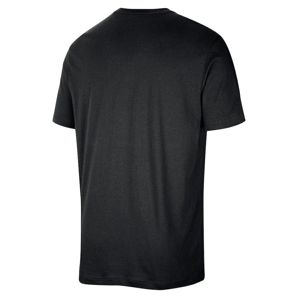 Brooklyn Nets 2025/26 On-Court Flare Performance Practice T-Shirt Black - Nike