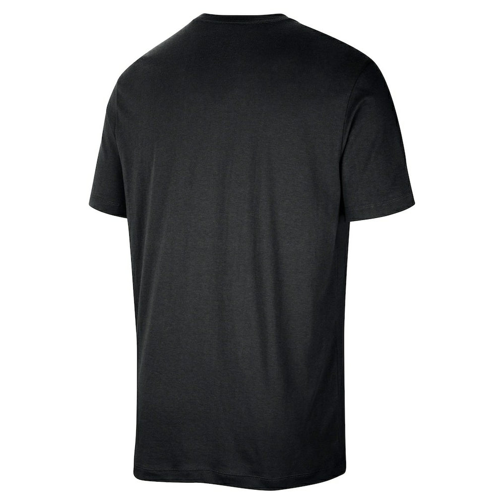 Brooklyn Nets 2025/26 On-Court Flare Performance Practice T-Shirt Black - Nike