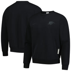 Oklahoma City Thunder Authentic Standard Issue Travel Dri-FIT Sweatshirt Black - Nike