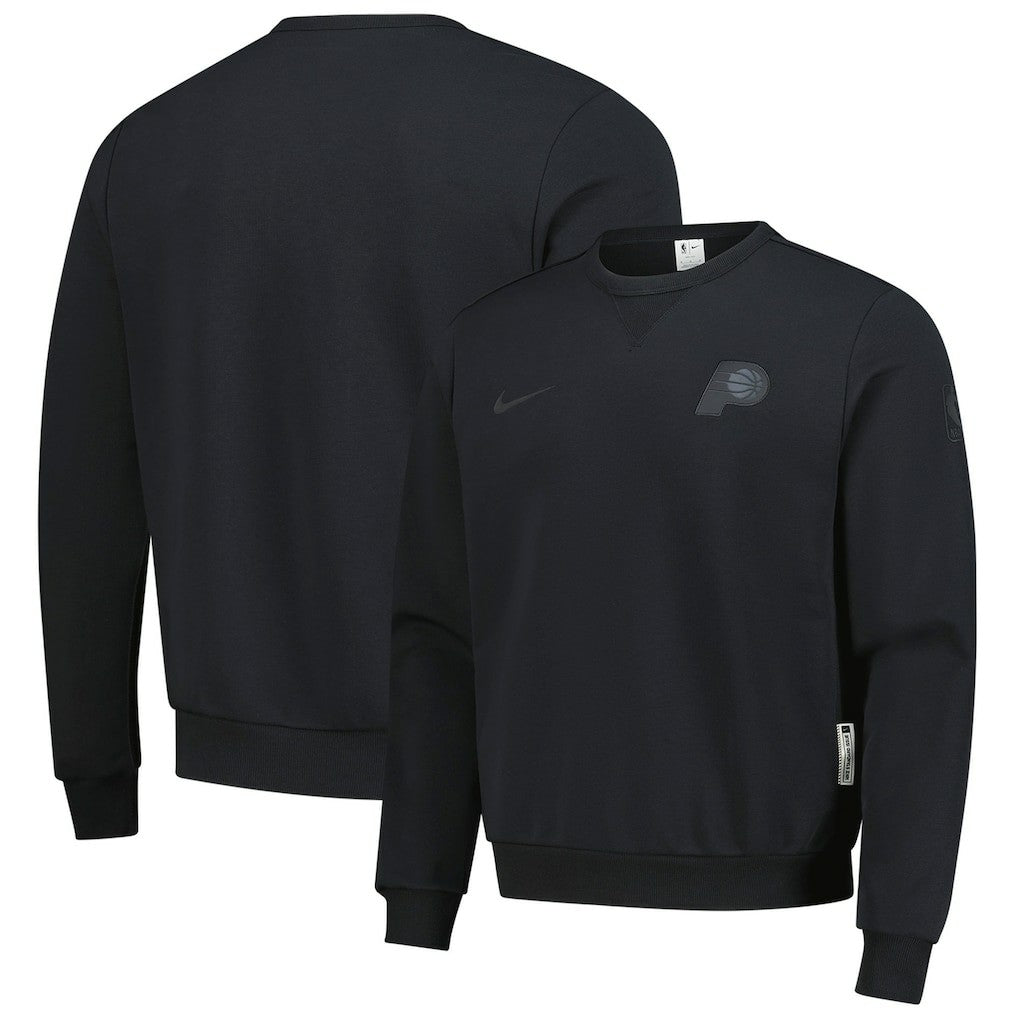 Indiana Pacers Authentic Standard Issue Travel Dri-FIT Sweatshirt Black - Nike
