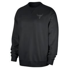 Chicago Bulls Authentic Standard Issue Travel Dri-FIT Sweatshirt Black - Nike
