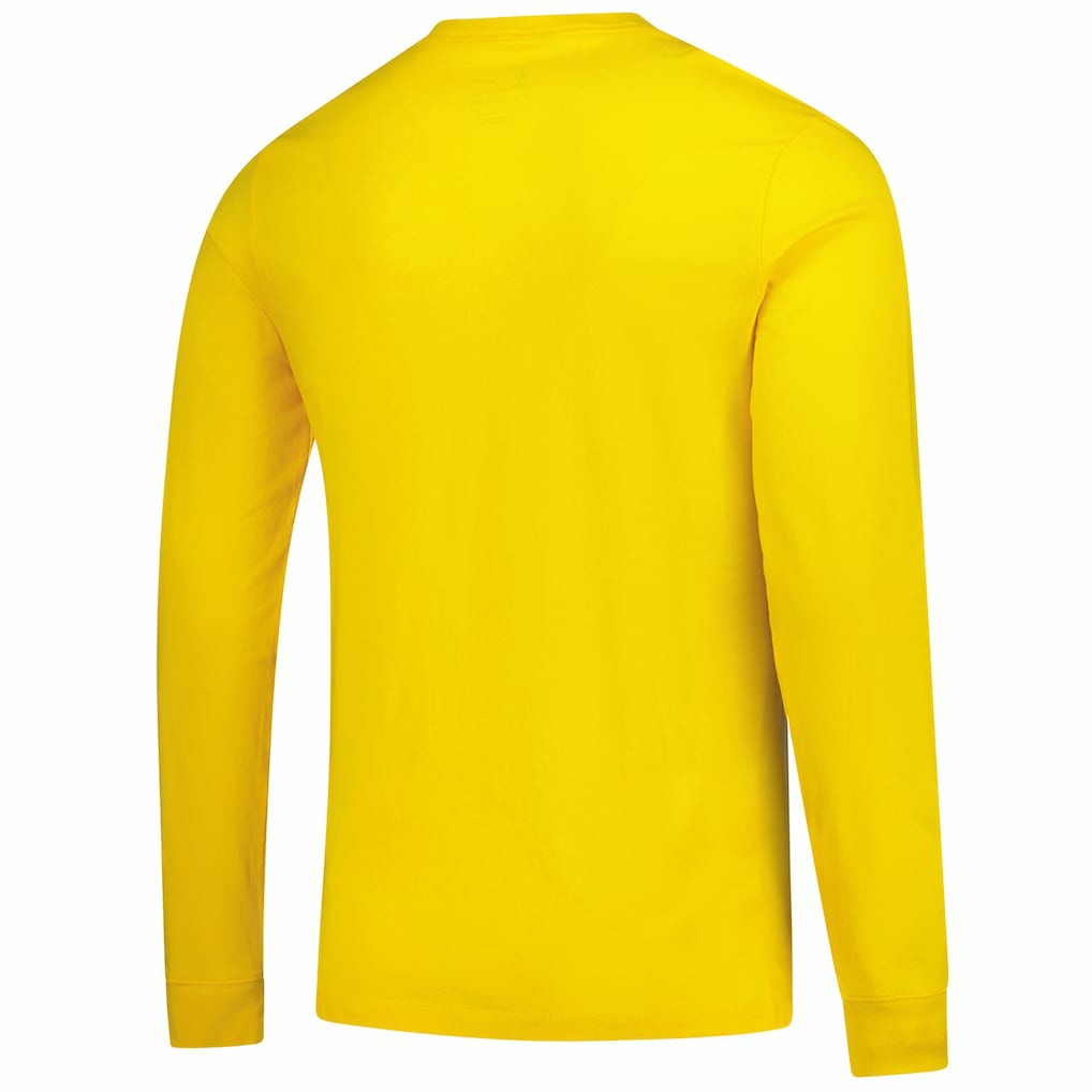 Indiana Pacers Authentic Long Sleeve Practice T-Shirt Gold - Nike