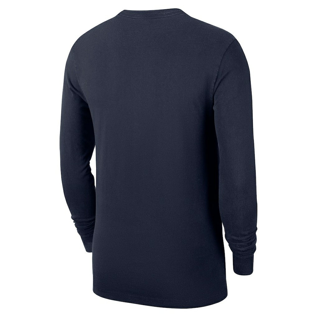Indiana Pacers Authentic Long Sleeve Practice T-Shirt Navy - Nike