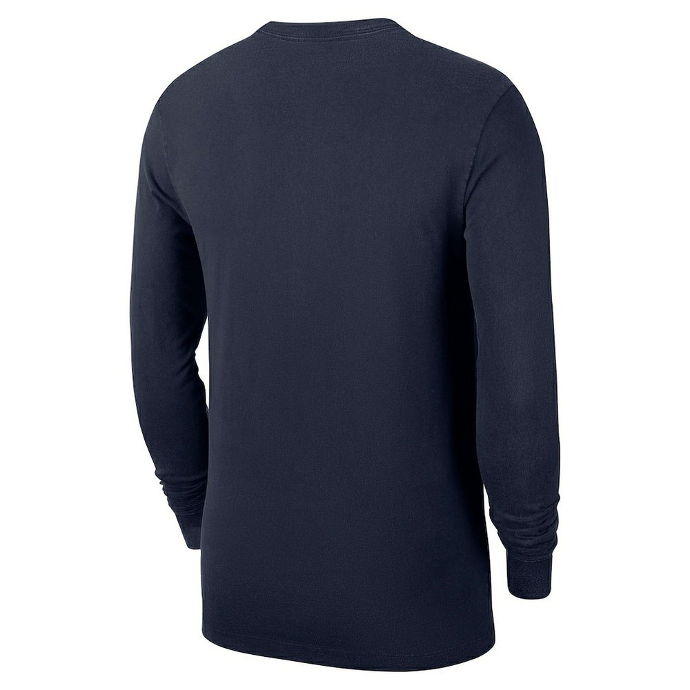 Indiana Pacers Authentic Long Sleeve Practice T-Shirt Navy - Nike