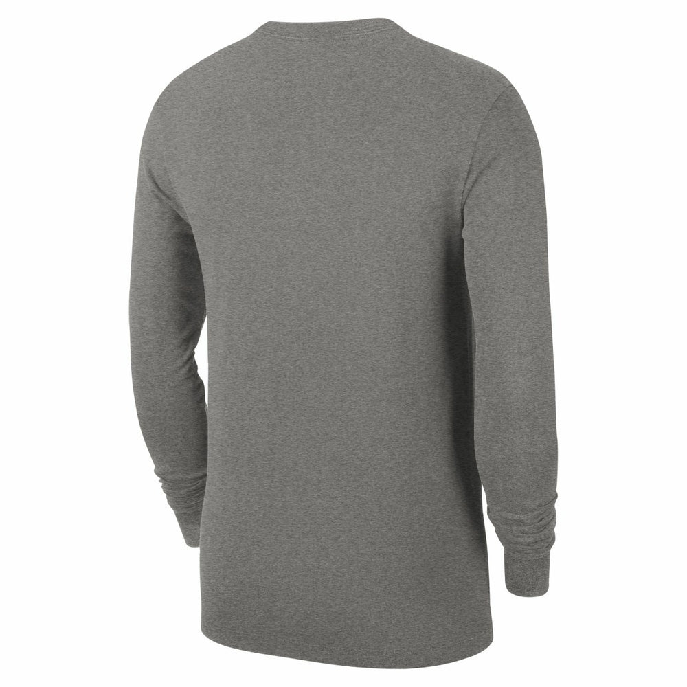 San Antonio Spurs Authentic Long Sleeve Practice T-Shirt Charcoal - Nike