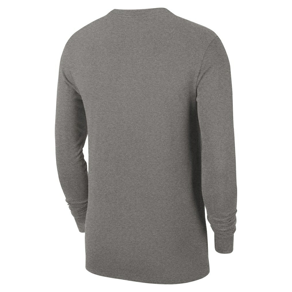 Oklahoma City Thunder Authentic Long Sleeve Practice T-Shirt Charcoal - Nike