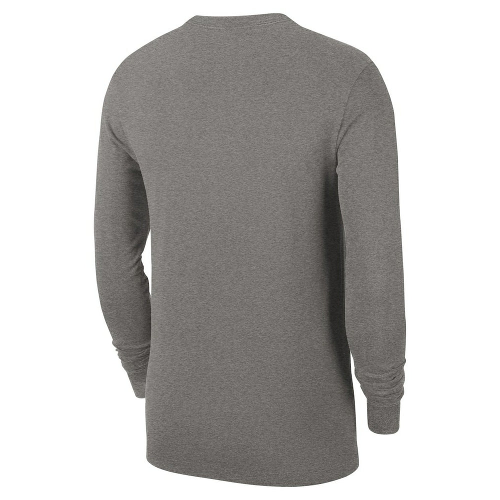 Oklahoma City Thunder Authentic Long Sleeve Practice T-Shirt Charcoal - Nike